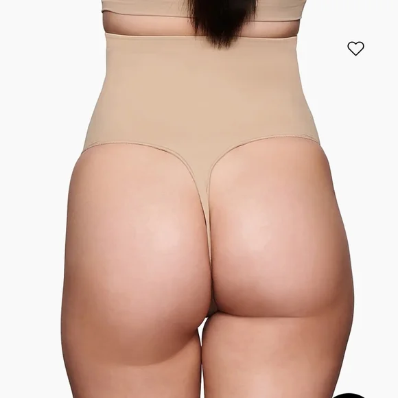 Nwot SKIMS High Waist Seamless Body Shaper Thong Pants Shapewear 3x Plus Torrid - Picture 3 of 12